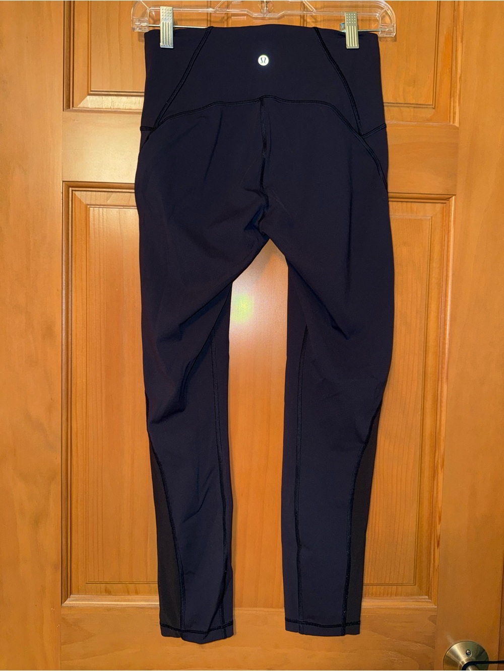 lululemon athletica navy High-Rise 3/4 mesh Leggings